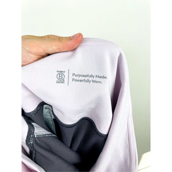 Athleta Powervita Elevation 7/8 Leggings Spring Night Purple Grey‎ Size S - Picture 11 of 13